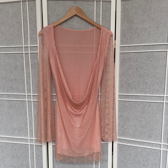 Meshki | Dresses | Meshki Samira Flare Sleeve Diamant Mesh Mini Dress | Poshmark Meshki | Dresses | Meshki Samira Flare Sleeve Diamant Mesh Mini Dress | Poshmark